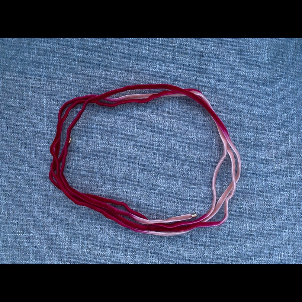 ⭐️3/$20 Velvet Choker necklace Simons